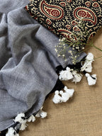 Daily - Grey with ajrak