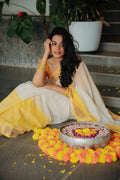 Onam - White yellow