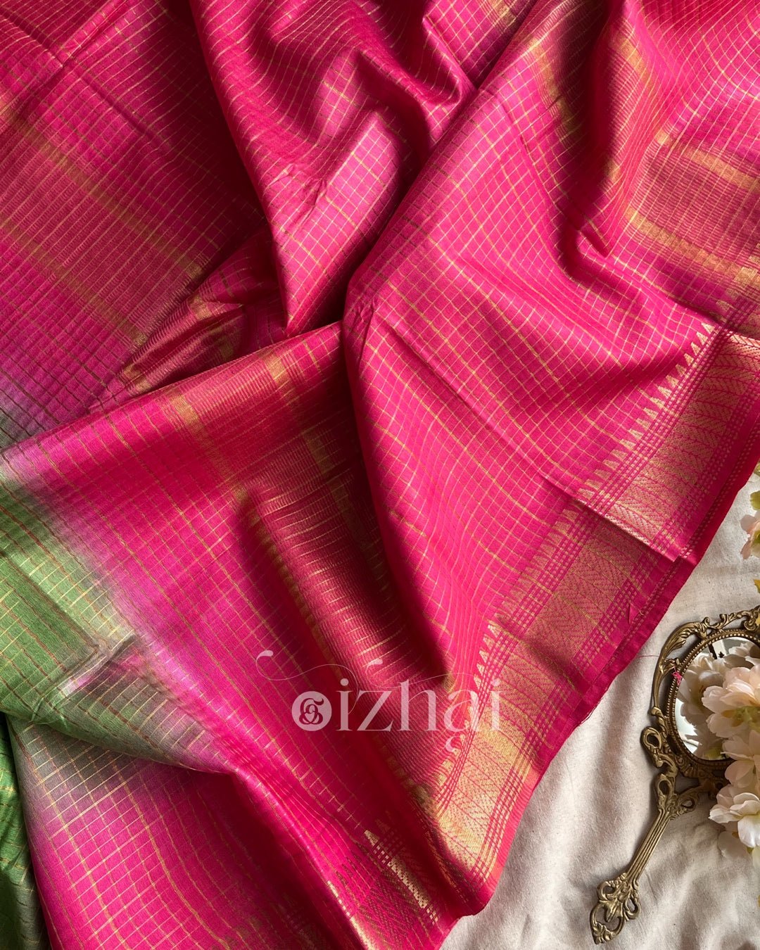 ADHYA - GREEN PINK - Izhai