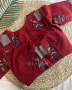Blouse - Ajrak Red - Izhai