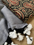 Daily - Grey with ajrak - Izhai