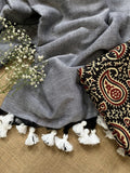 Daily - Grey with ajrak - Izhai