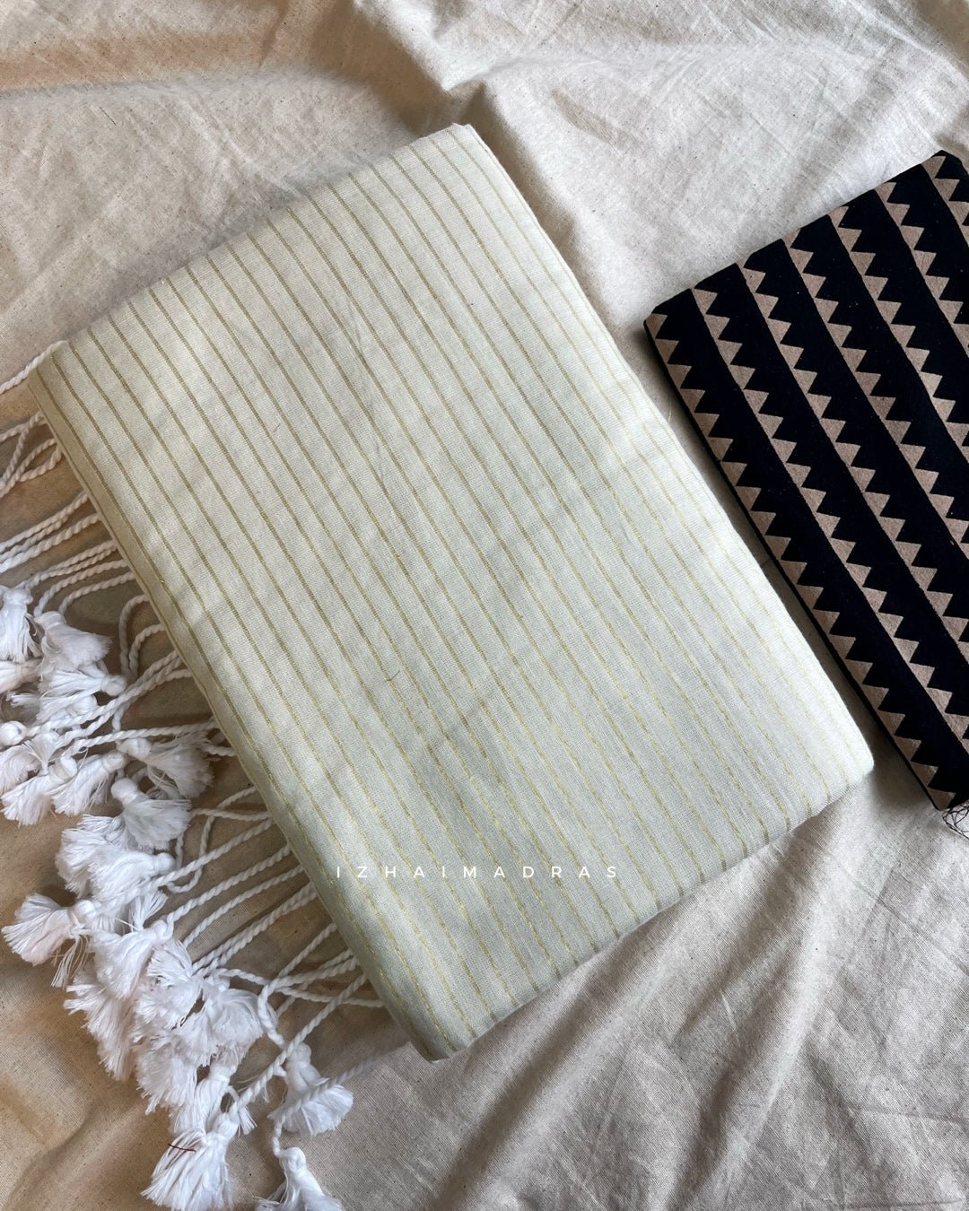 Daily - White Zari - Izhai