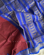 Kanchi - Maroon Blue - Izhai