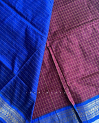 Kanchi - Maroon Blue - Izhai
