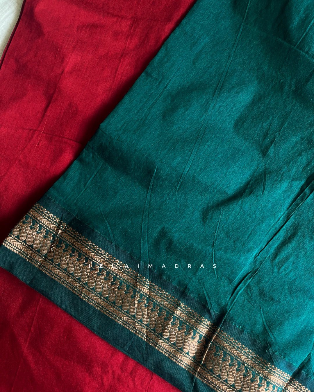 Kanchi - Maroon green - Izhai