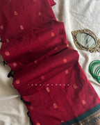 Kanchi - Maroon green - Izhai