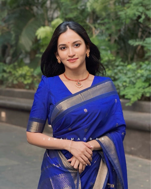 Kanchi - Royal blue - Izhai