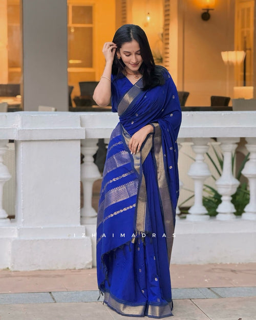 Kanchi - Royal blue - Izhai