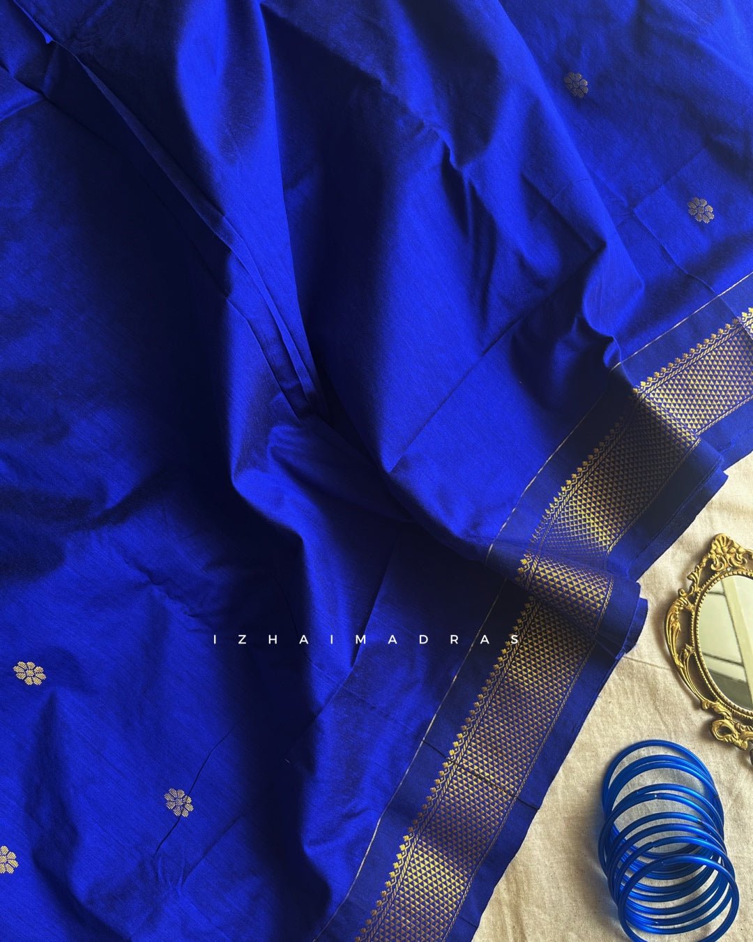 Kanchi - Royal blue - Izhai