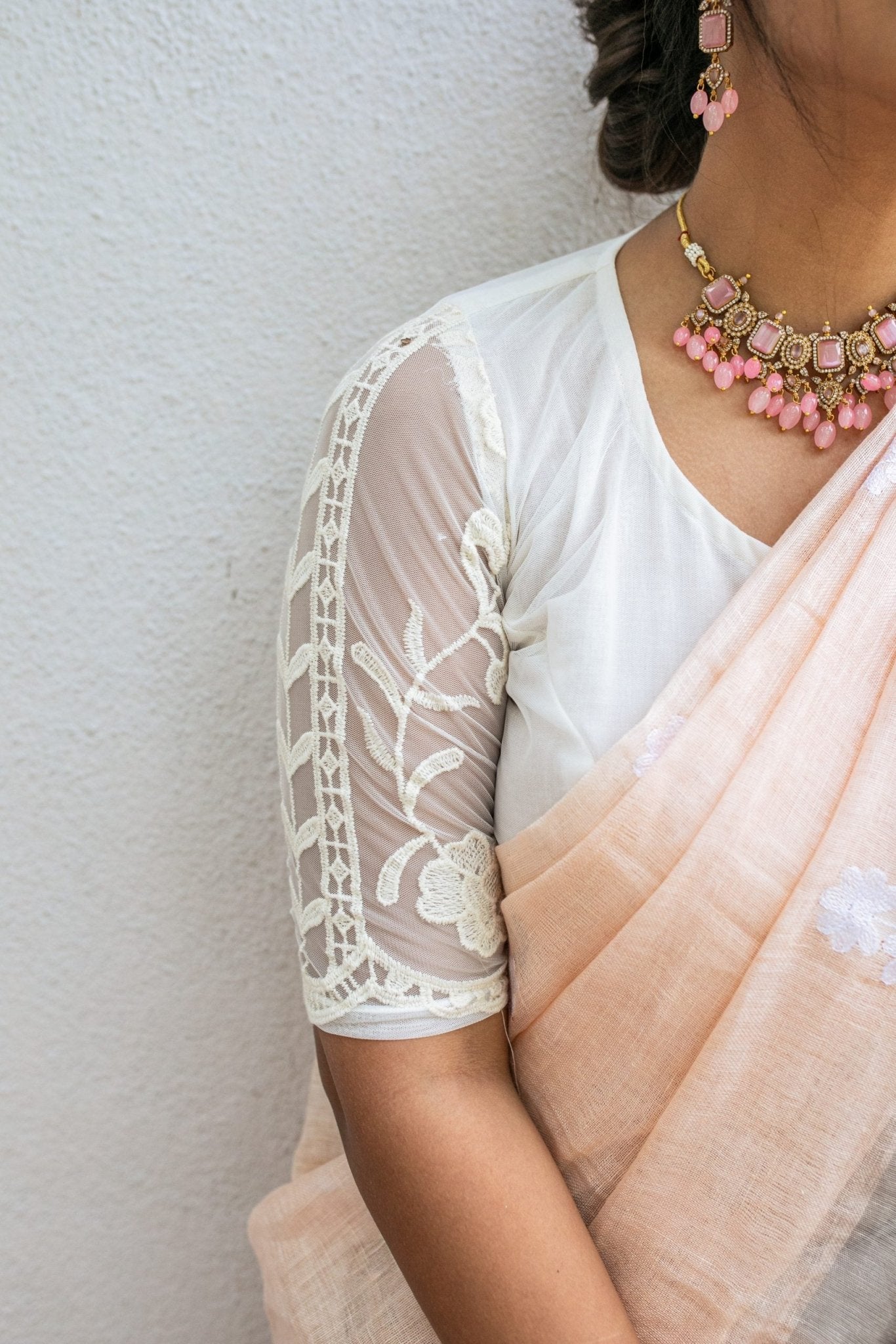 Manjari - Pastel peach - Izhai