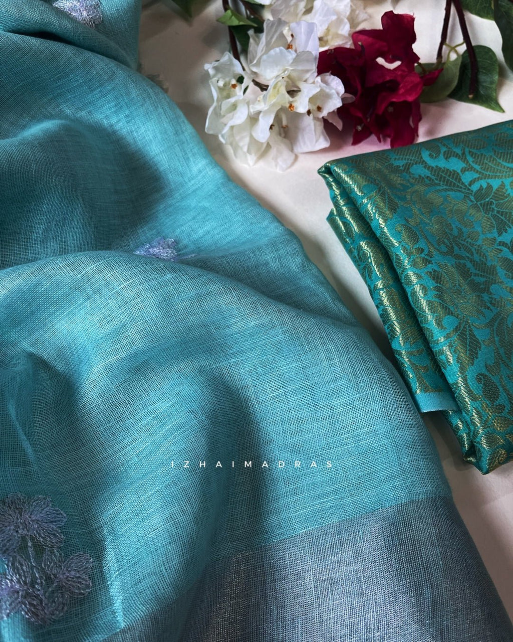 Manjari - Sky Blue - Izhai
