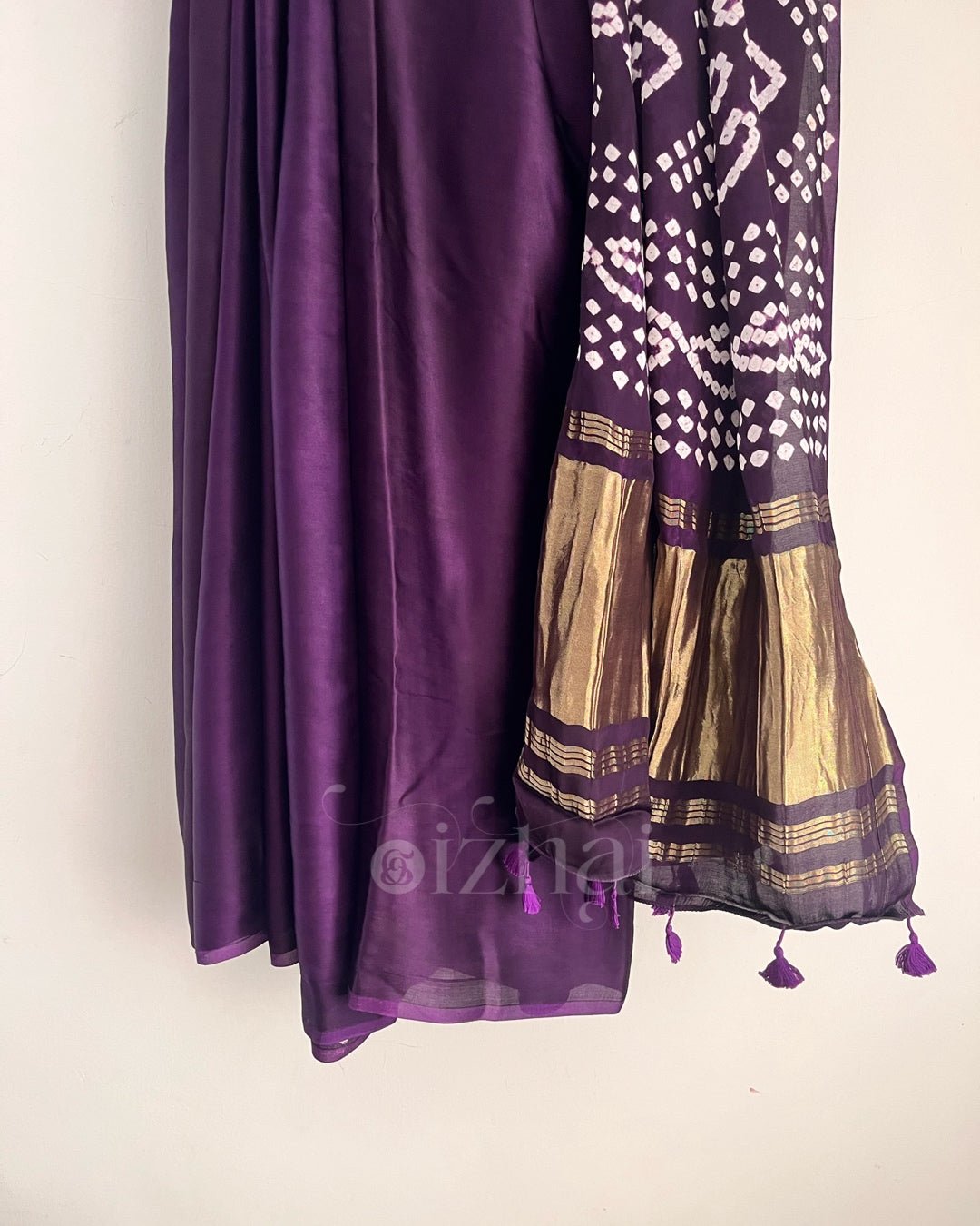 Modal - Purple Bandhini - Izhai