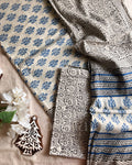 Unstitched - Offwhite blue