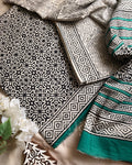 Unstitched - Black green