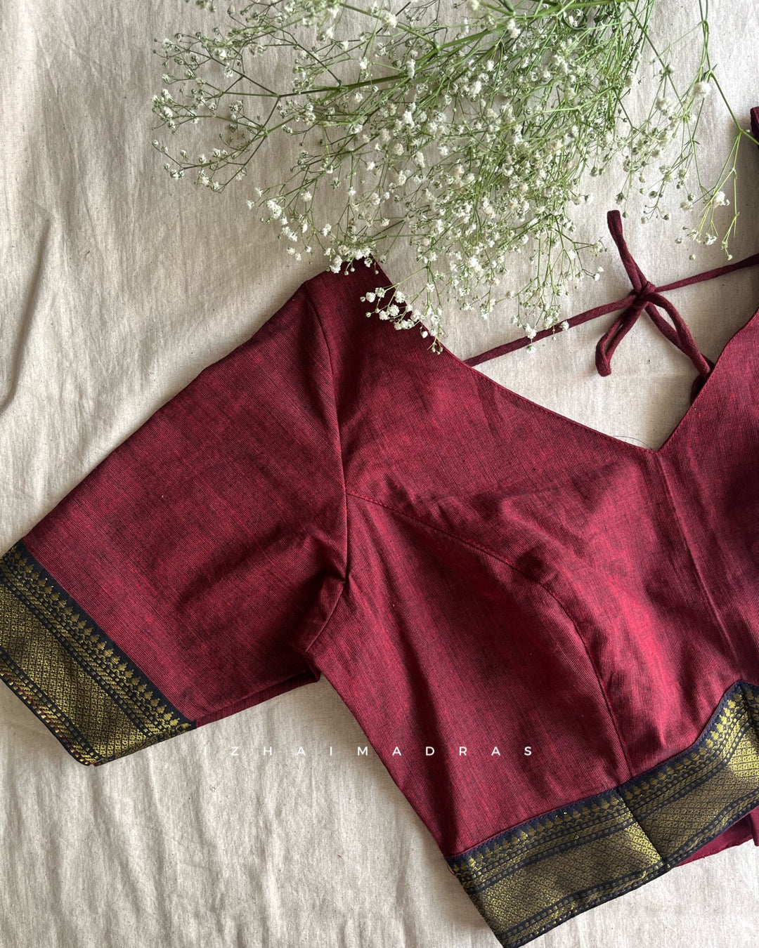 Blouse - Maroon