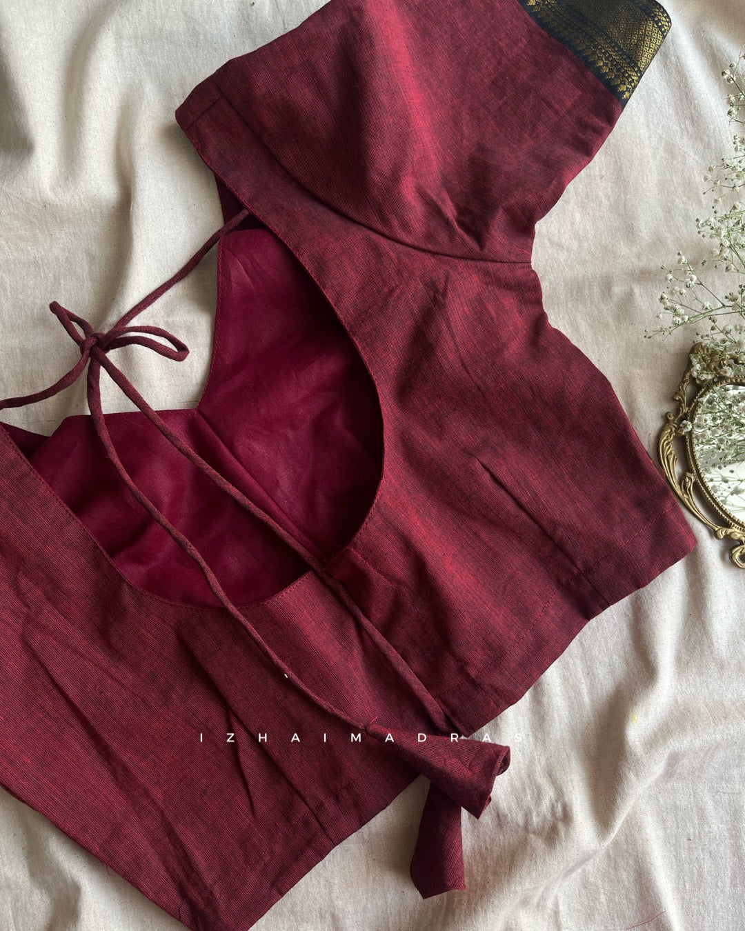 Blouse - Maroon