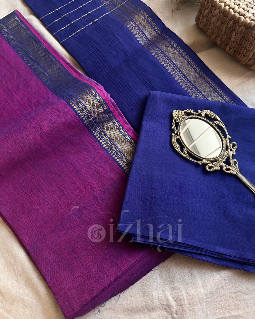 Unstitched - Magenta Blue