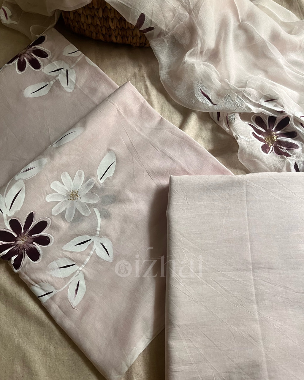 Unstitched - Powder Pink