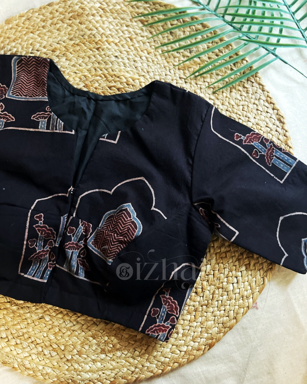 Blouse - Ajrak Black