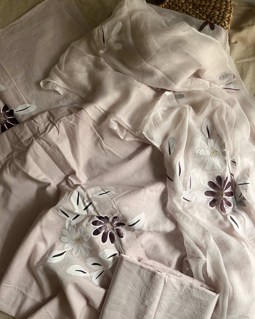 Unstitched - Powder Pink