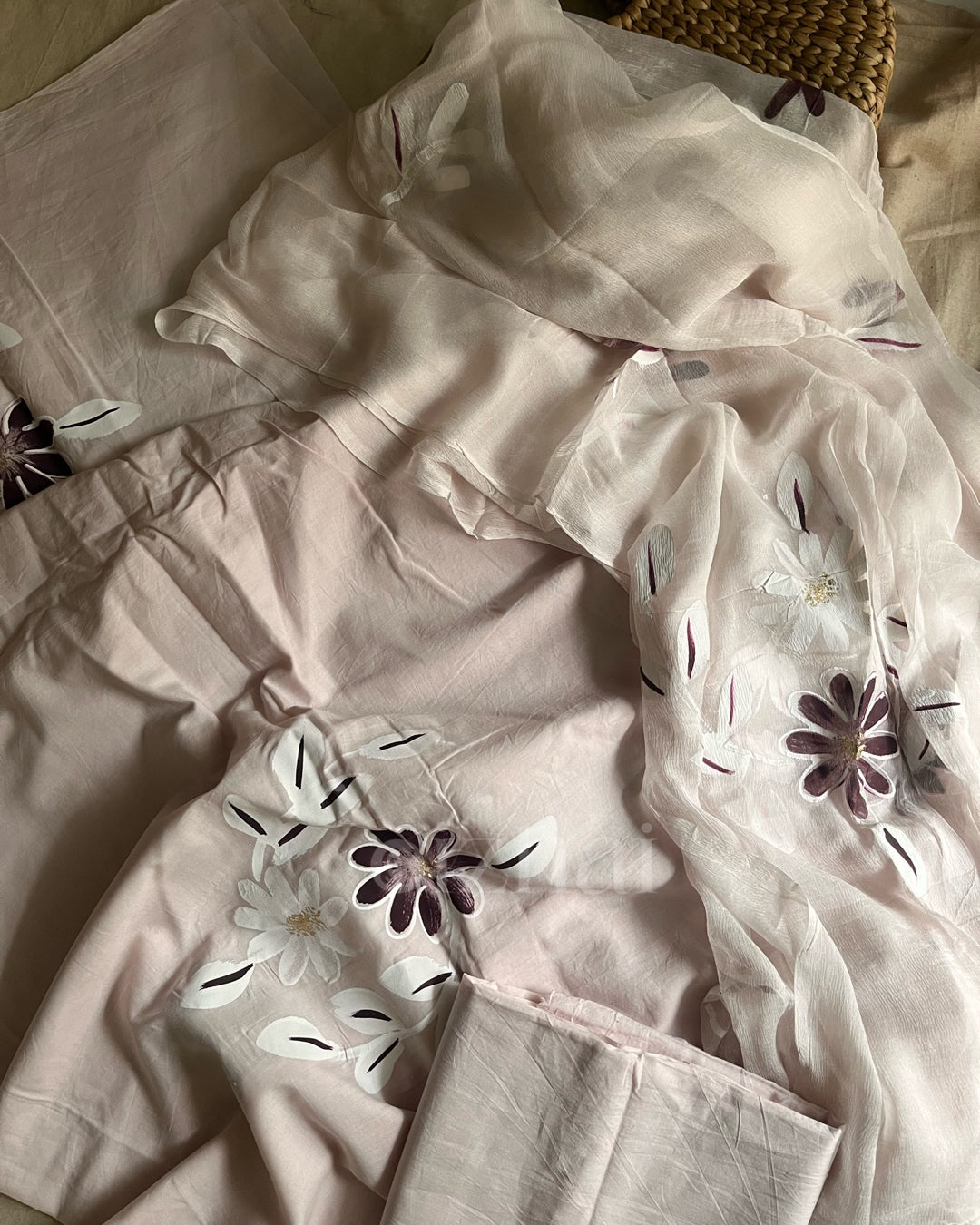 Unstitched - Powder Pink