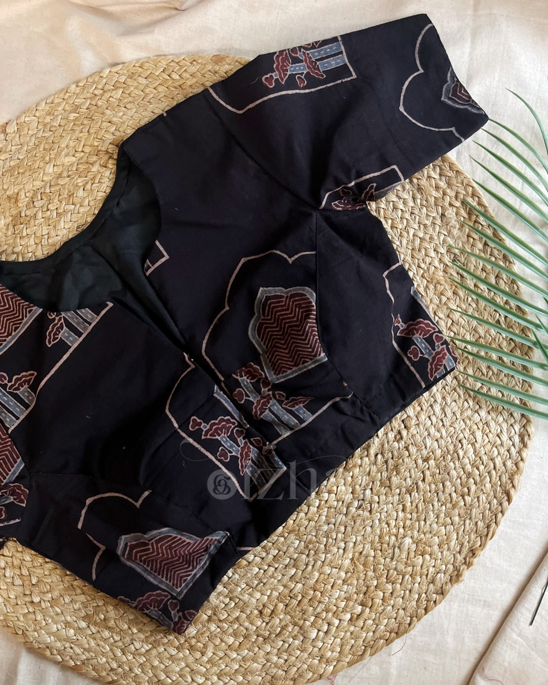 Blouse - Ajrak Black