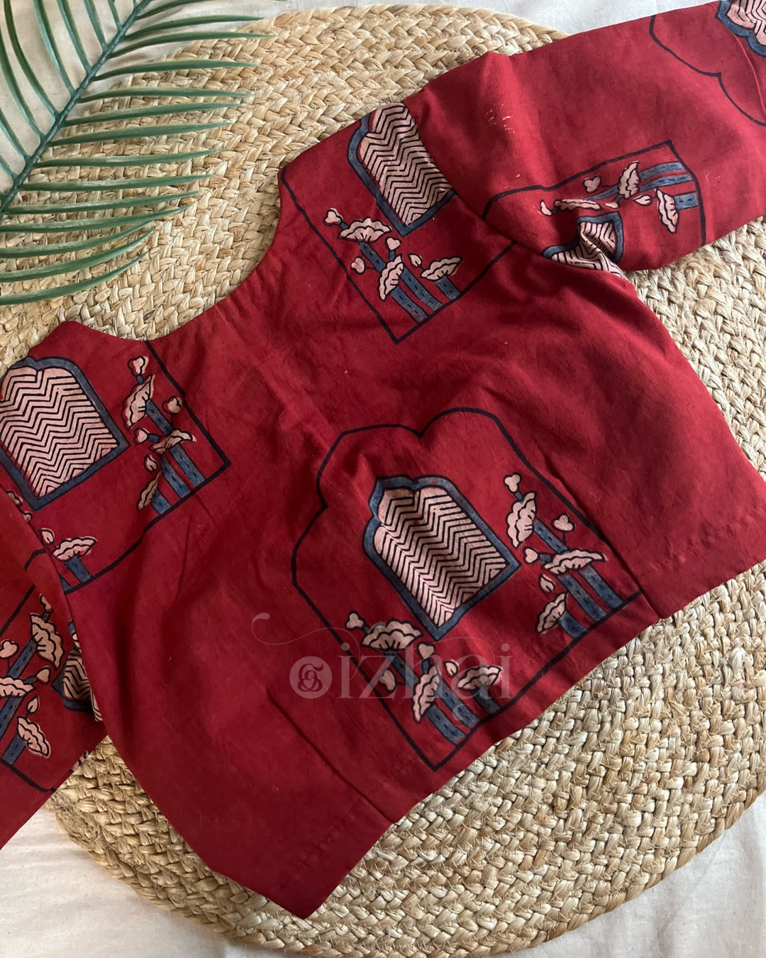 Blouse - Ajrak Red