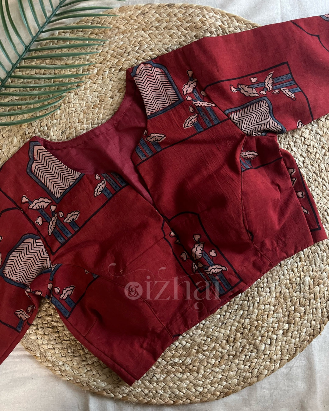 Blouse - Ajrak Red