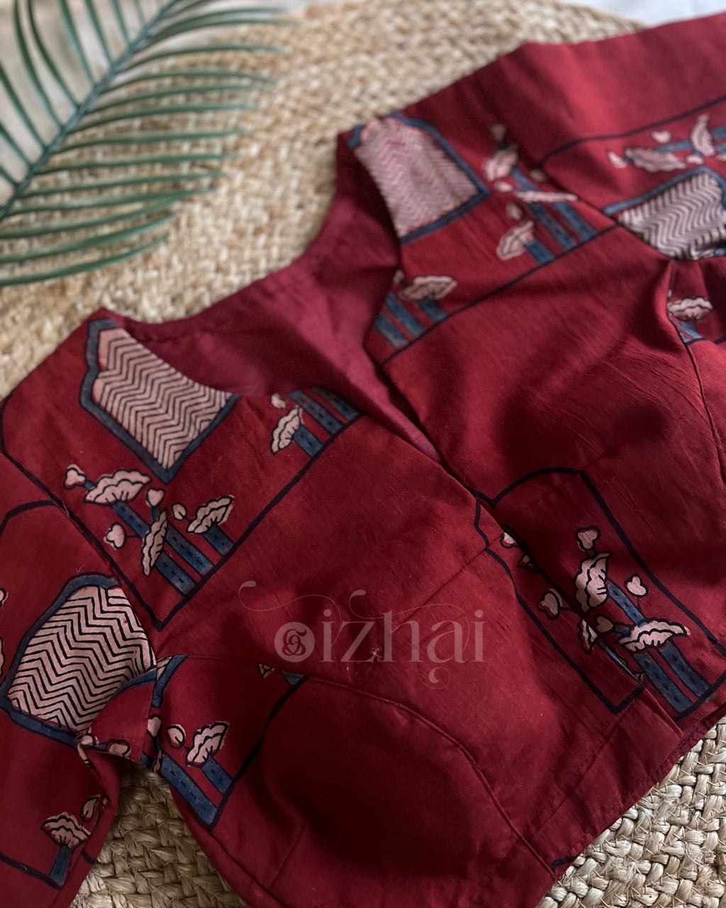 Blouse - Ajrak Red