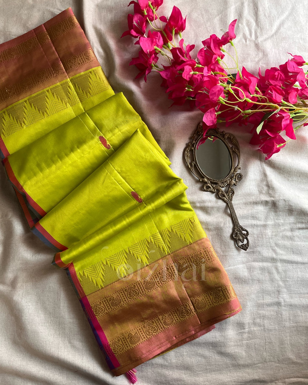 Madurai Pattu - Green