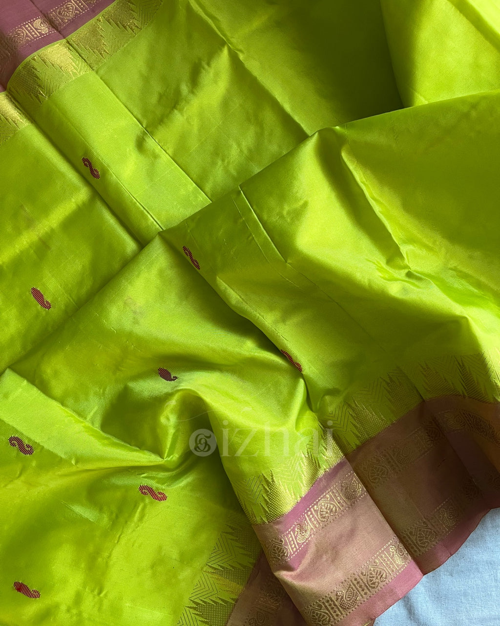 Madurai Pattu - Green