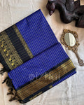 Kanchi - Royal blue kattam