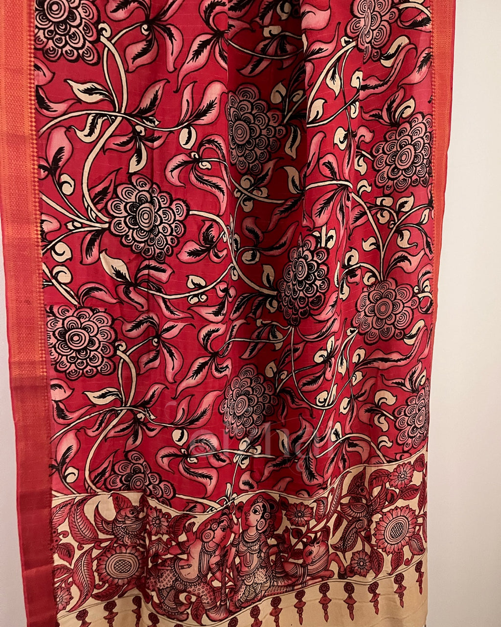 Kalamkari Red