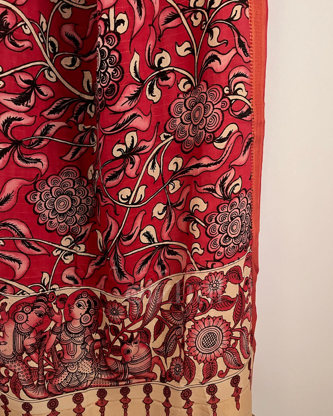 Kalamkari Red