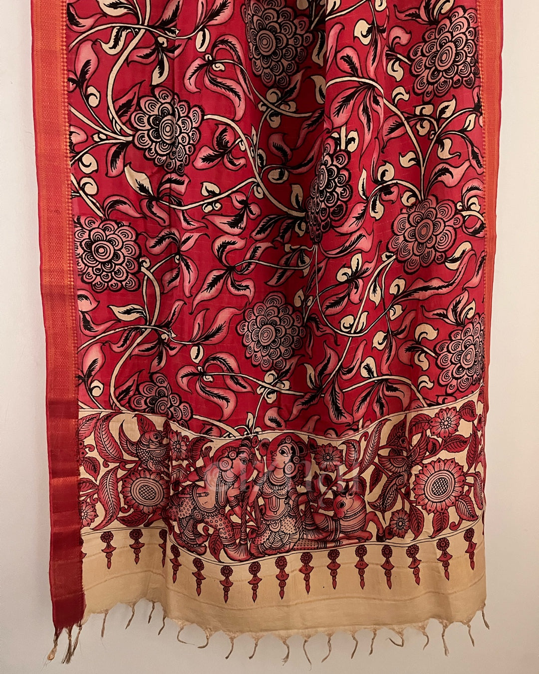 Kalamkari Red