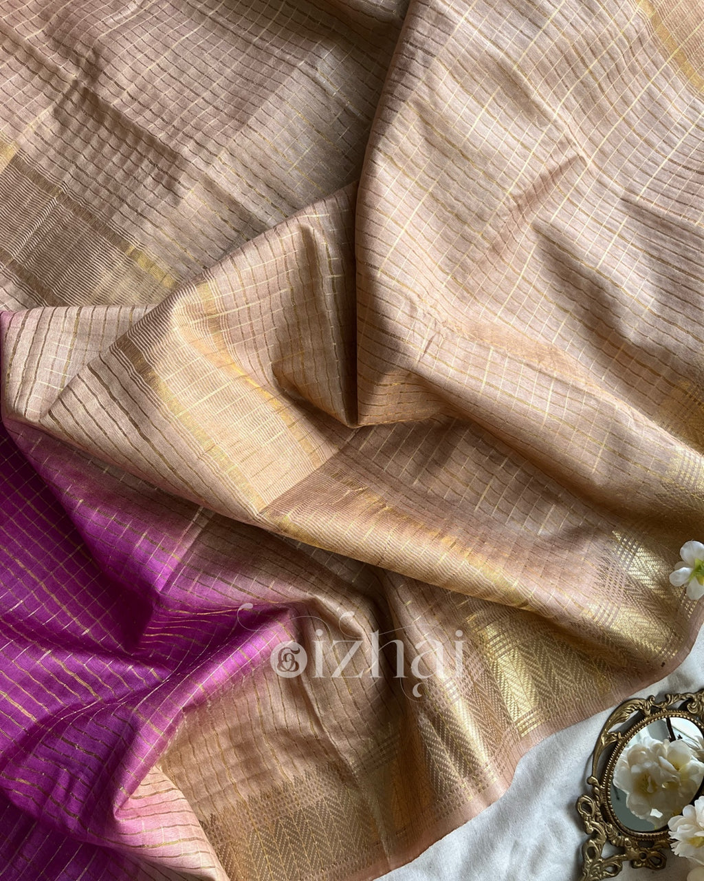 ADHYA - BEIGE MAGENTA