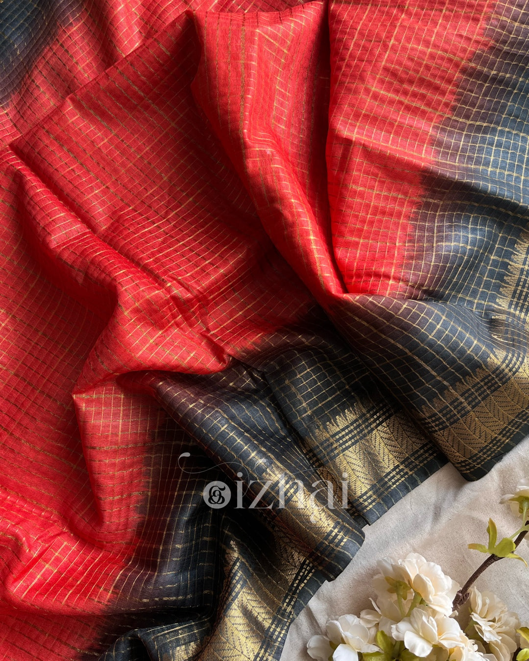ADHYA - RED BLACK