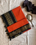Kanchi - Rust Orange kattam