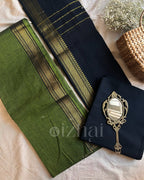 Unstitched - Green black - Izhai