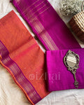 Unstitched - Orange pink - Izhai