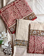 Unstitched - Red Beige - Izhai