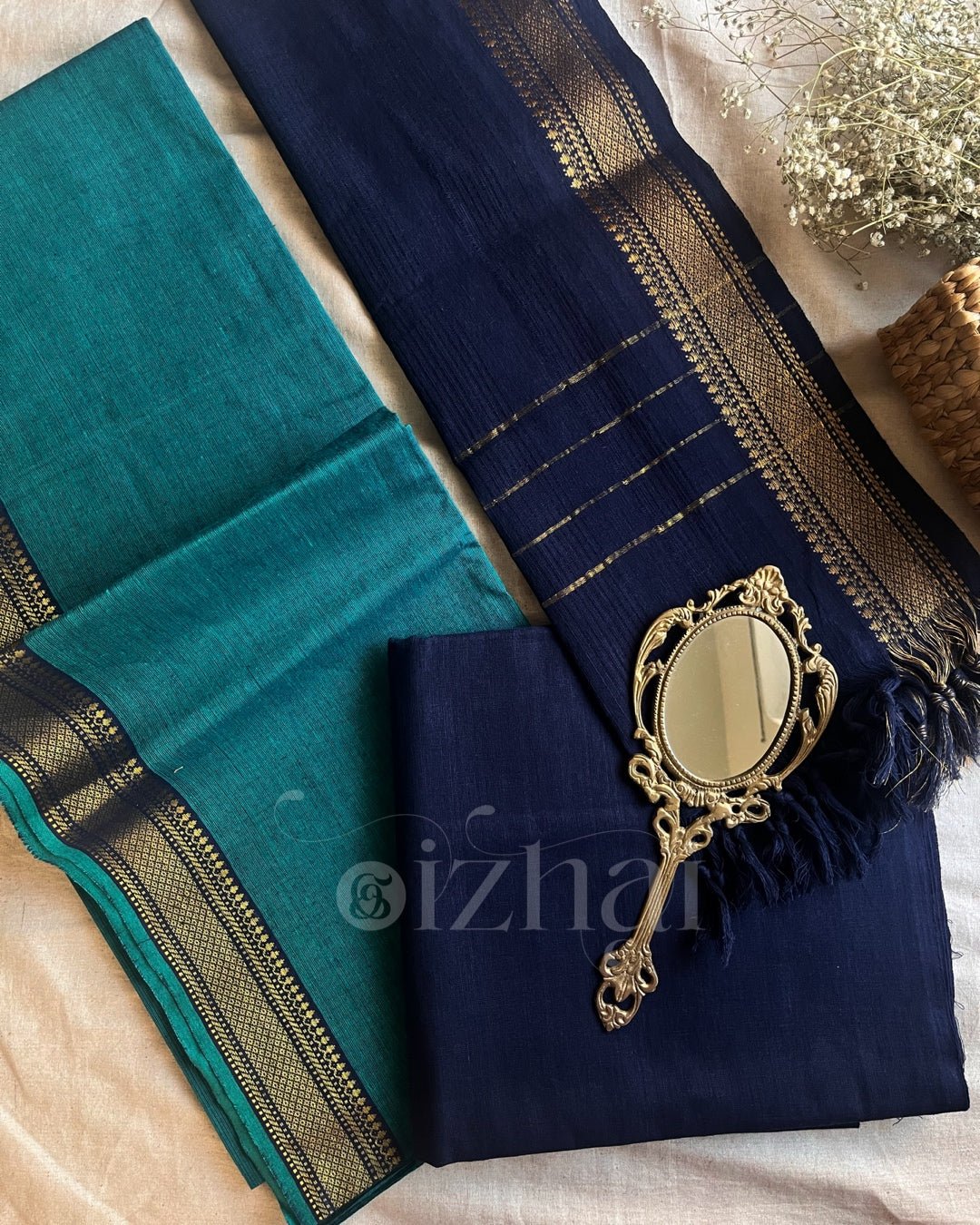 Unstitched - Teal navy - Izhai