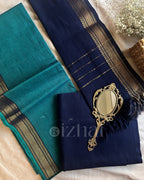 Unstitched - Teal navy - Izhai